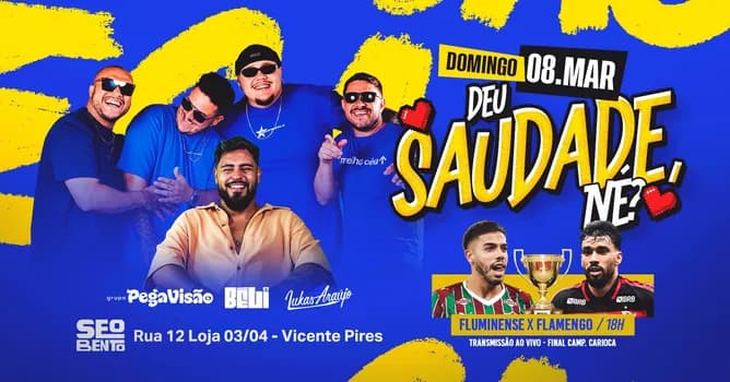 Imagem do Deu saudade, né?