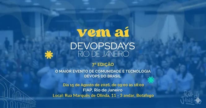 Imagem do DevOpsDays Rio de Janeiro 2026
