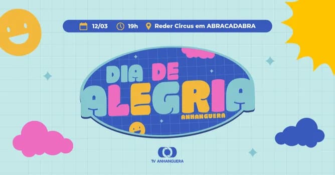 Imagem do Dia de Alegria - TV Anhanguera