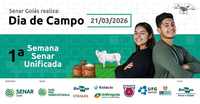 Imagem do Dia de Campo - Semana Senar Unificada de Goiânia