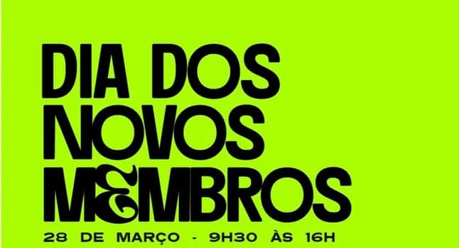 Imagem do DIA DOS NOVOS MEMBROS
