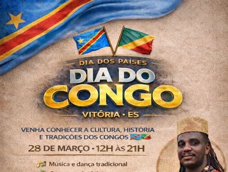Imagem do DIA DOS PAÍSES - EDIÇÃO CONGO - Vitoria, ES