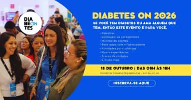 Diabetes On Presencial 2026 em São Paulo