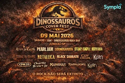 Imagem do Dinossauro Cover Fest
