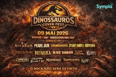 Dinossauro Cover Fest em Jundiaí