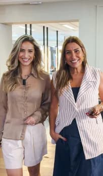 Imagem do Dois Olhares com Cris Oliveira e Mica Fidelis