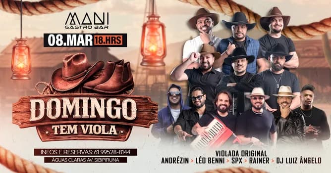 Imagem do DOMINGO ANIVERSÁRIO WESLEY - MANI GASTROBAR