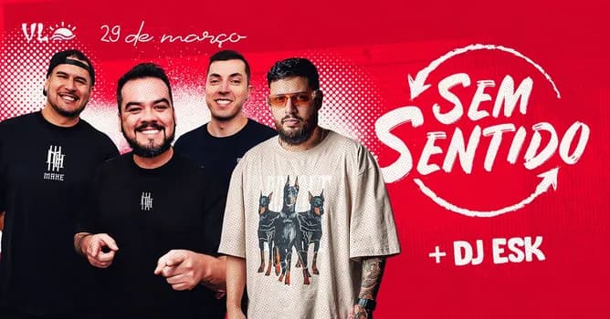 Imagem do DOMINGO COM PAGODE DO SEM SENTIDO