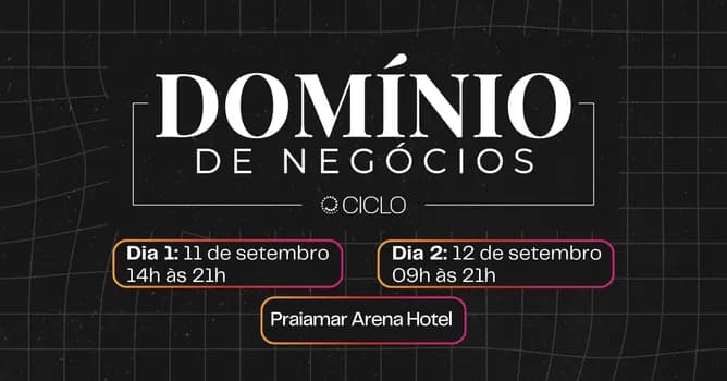 Imagem do Domínio de Negócios - O Ciclo