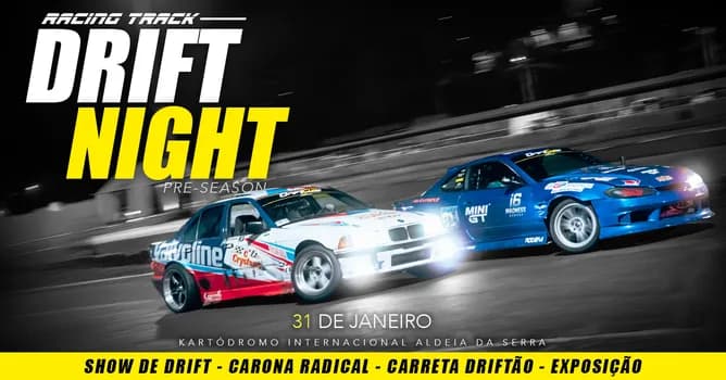 Imagem do DRIFT NIGHT 31/01 - O PRIMEIRO