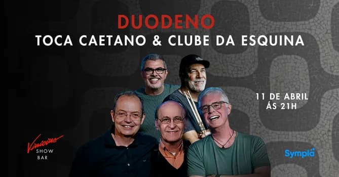 Imagem do DuoDeno toca Caetano & Clube da Esquina