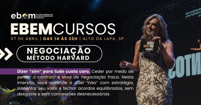 Imagem do EBEM Formações - Negociação Método Harvard