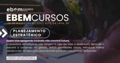 EBEM Formações: Planejamento Estratégico em São Paulo