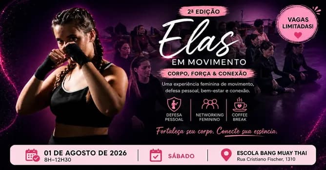 Imagem do ELAS EM MOVIMENTO - 2ª EDIÇÃ0