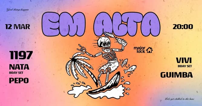 Imagem do Em Alta 12/03| Major Lock 