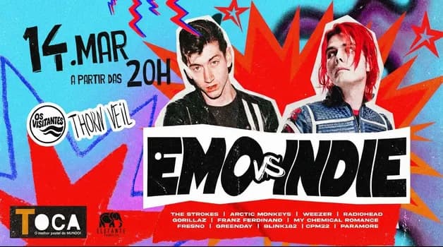 Imagem do EMO VS INDIE - Garanhuns