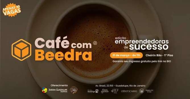 Imagem do Empreendedoras de Sucesso | Café com Beedra