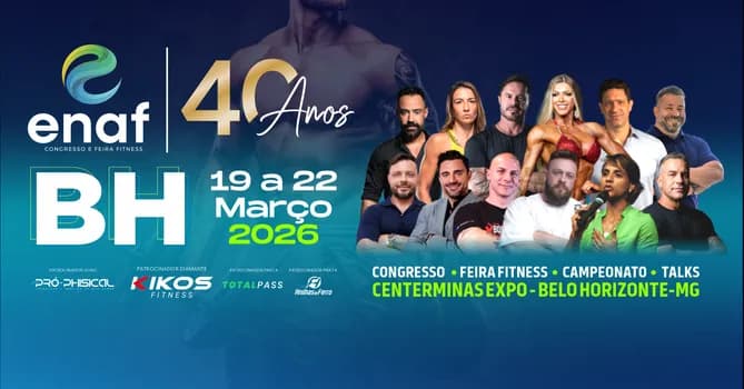 Imagem do ENAF BH 2026