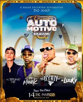 Imagem do Encontro Automotivo Solidário - Área Gratuita 
