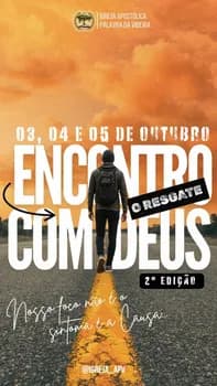 Encontro com Deus O Resgate - 3ª Edição em Rio de Janeiro