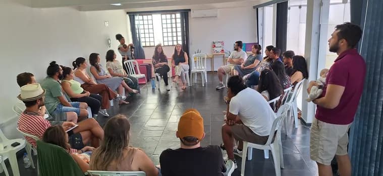 Imagem do Encontro das gestantes de Atibaia em Março