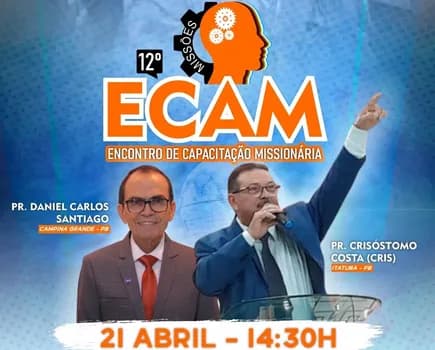 Imagem do ENCONTRO DE CAPACITAÇÃO MISSIONARIA (ECAM)