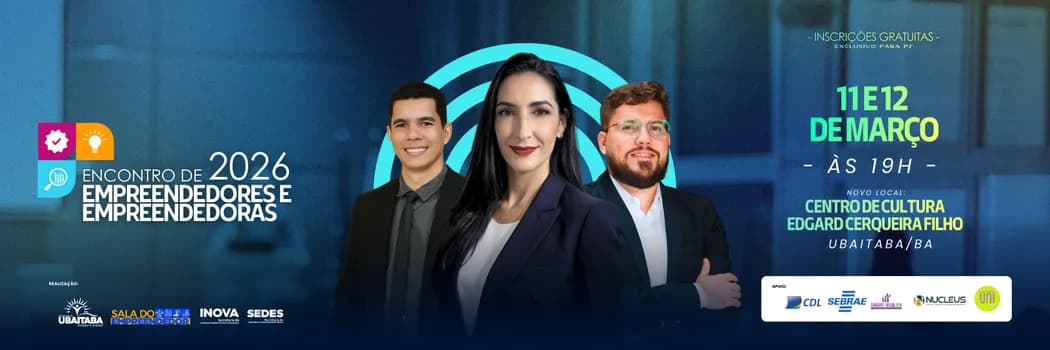 Imagem do ENCONTRO DE EMPREENDEDORES E EMPREENDEDORAS