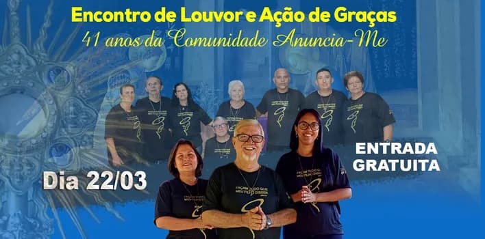 Imagem do Encontro de louvor e oração