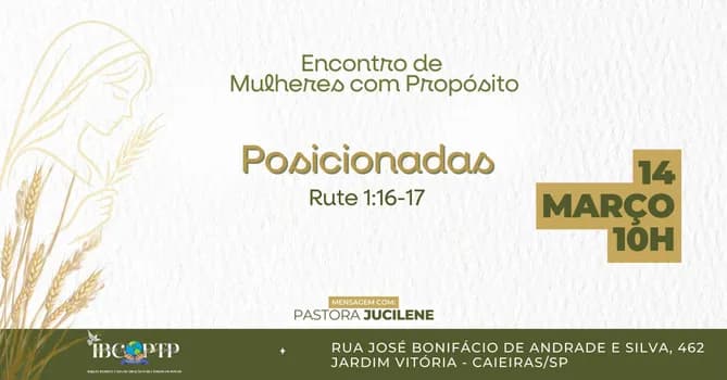 Imagem do Encontro de Mulheres com Propósito