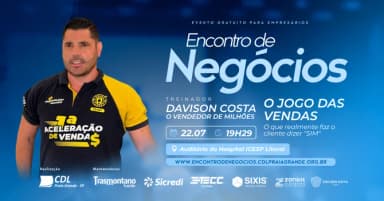 Encontro de Negócios em Praia Grande