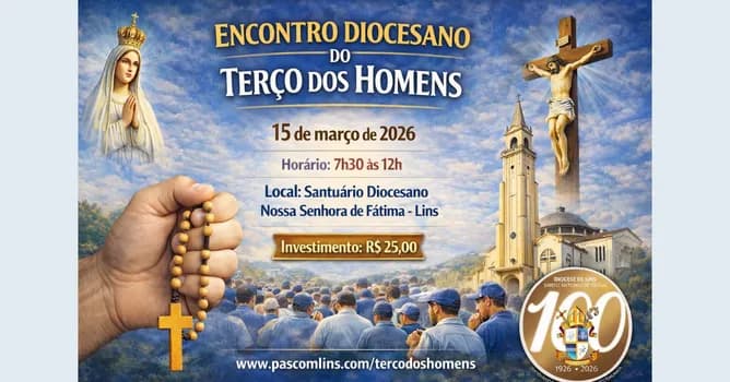 Imagem do Encontro Diocesano do Terço dos Homens