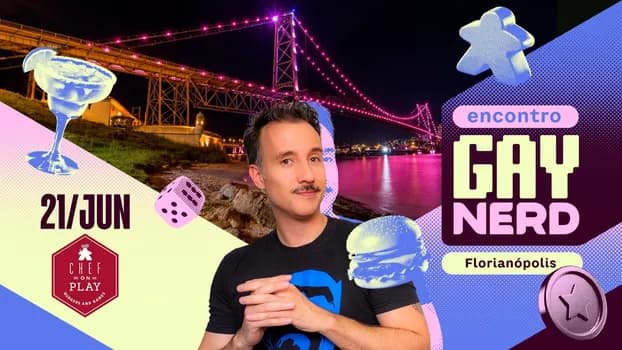 Imagem do Encontro do Gay Nerd em Florianópolis