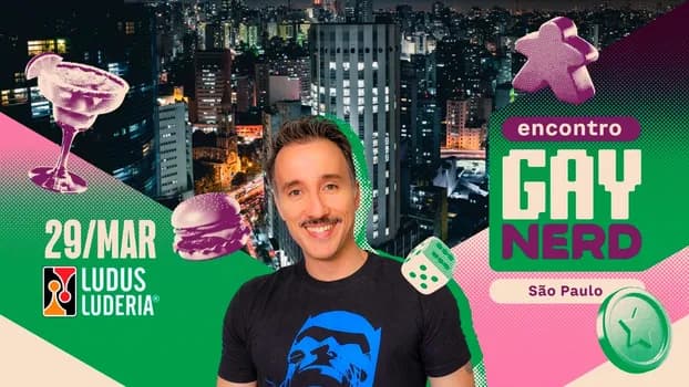 Imagem do Encontro do Gay Nerd em São Paulo - Março 2026