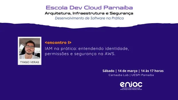 Imagem do [Encontro I] Escola Dev Cloud Parnaíba