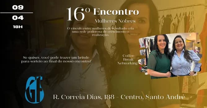 Imagem do Encontro Mulheres Nobres