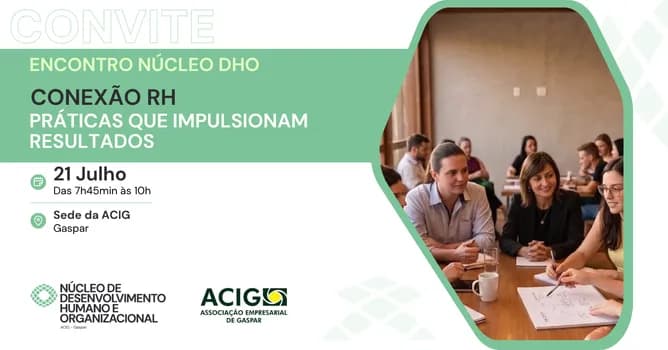 Imagem do ENCONTRO NÚCLEO DHO - CONEXÃO RH