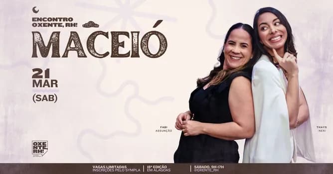 Imagem do Encontro Oxente,RH!  [18ª ed. Em AL]