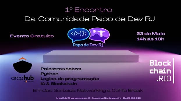 Imagem do Encontro Papo de Dev RJ