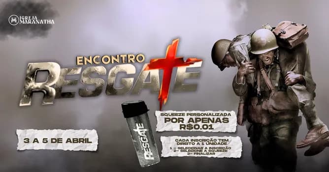 Imagem do Encontro Resgate - Abril