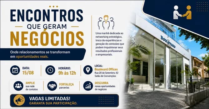 Imagem do Encontros que geram negócios
