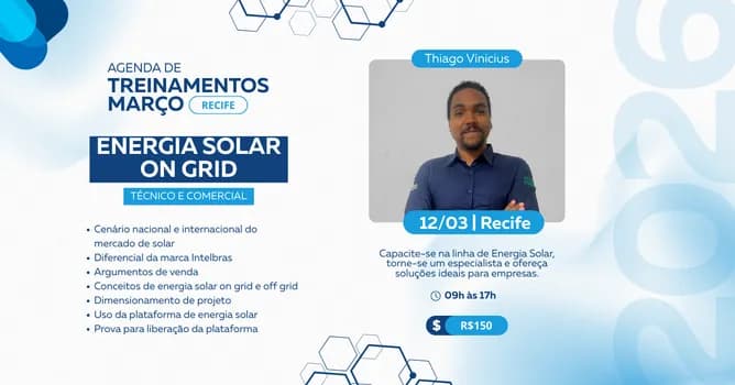 Imagem do ENERGIA SOLAR ON GRID