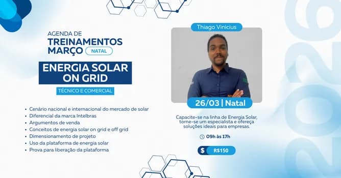 Imagem do ENERGIA SOLAR ON GRID