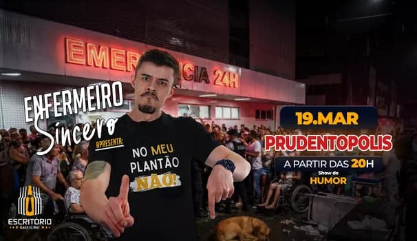 Imagem do ENFERMEIRO SINCERO EM PRUDENTOPOLIS