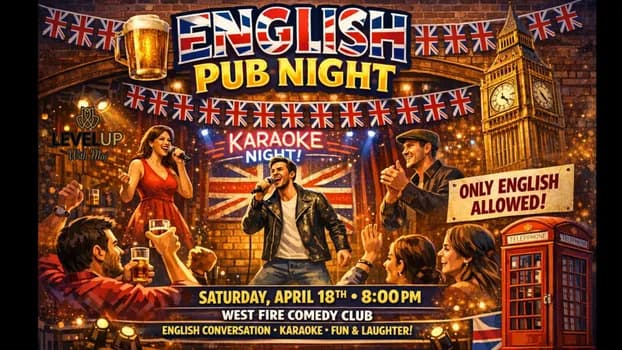 Imagem do ENGLISH PUB NIGHT