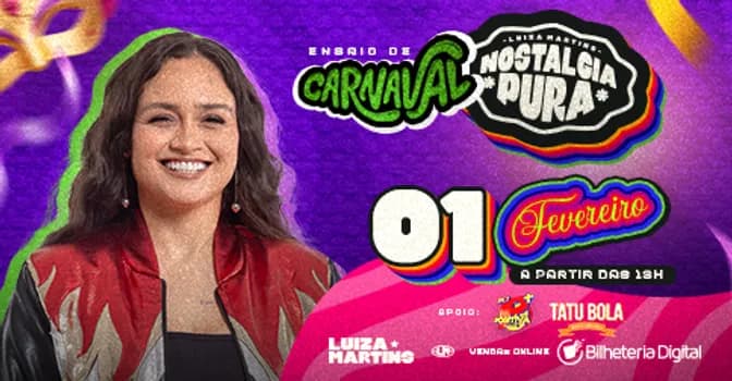 Imagem do Ensaio de carnaval Nostalgia Pura - Luiza Martins