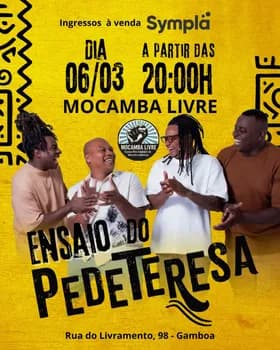 Imagem do ENSAIO OFICIAL  DO  PEDE TERESA