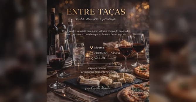 Imagem do ENTRE TAÇAS -Conversa e presença