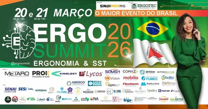 Imagem do ErgoSummit 2026 - Ergonomia & SST