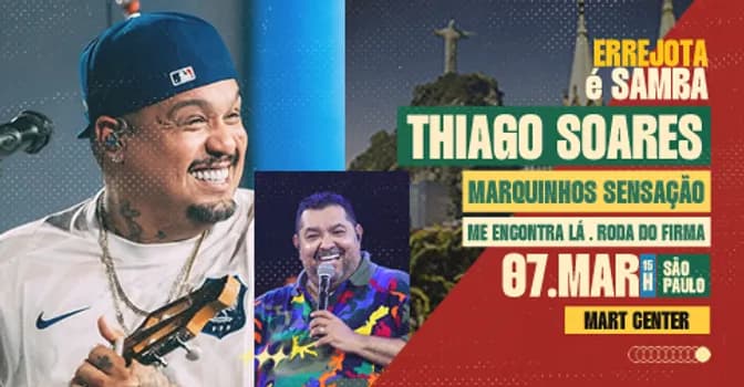 Imagem do ERREJOTA É SAMBA - SÃO PAULO