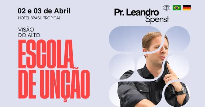 Imagem do Escola de Unção - Pr. Leandro Spenst